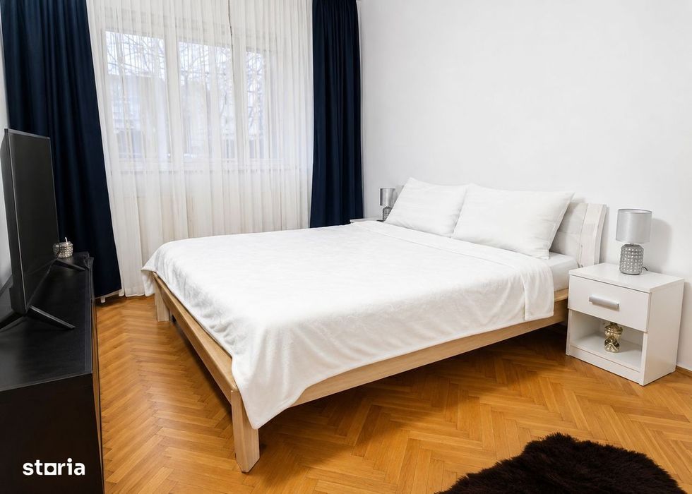 2 camere Zona Judetian mobilat/utilat