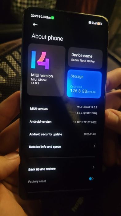 Xiaomi redmi note pro 10