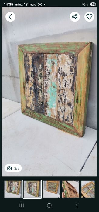 Blaturi de mese din lemn masiv recuperat pret

300 lei blatul