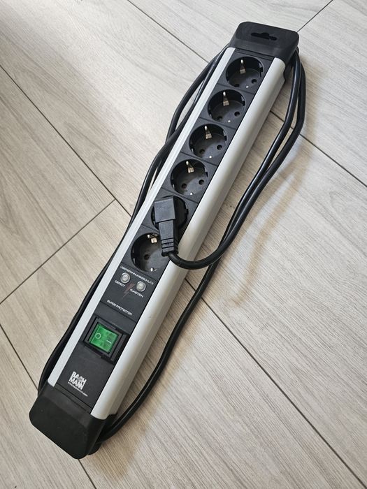 Prelungitor Bachmann Connectus cu protectie 6 prize