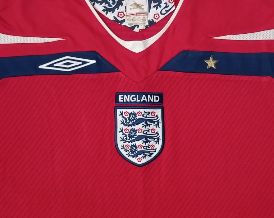Umbro England 2008/10 Away Jersey оригинална тениска XL Умбро Англия