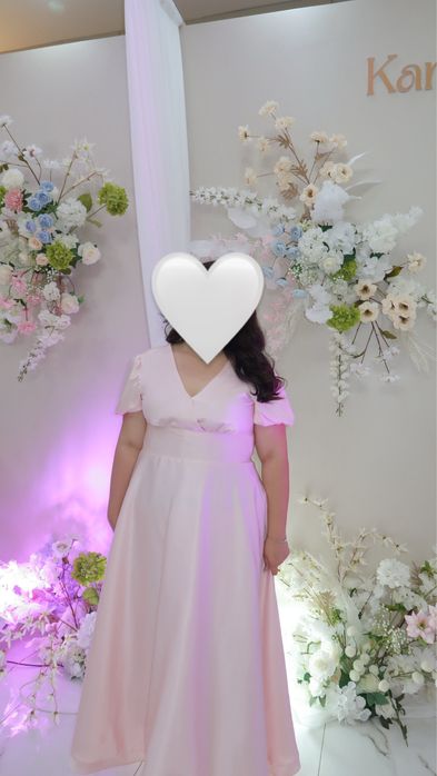 продам розовое платье