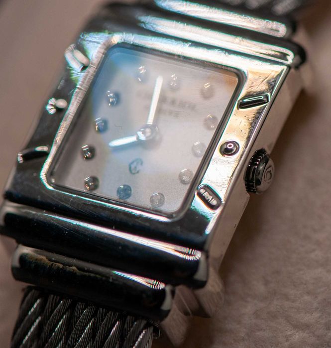 Швейцарски дамски часовник от 925 сребро - Charriol St. Tropez