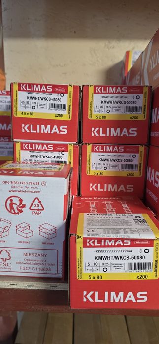 KLIMAS holsuruburi lemn si dulgherie  , acoperis , negrese , dibluri