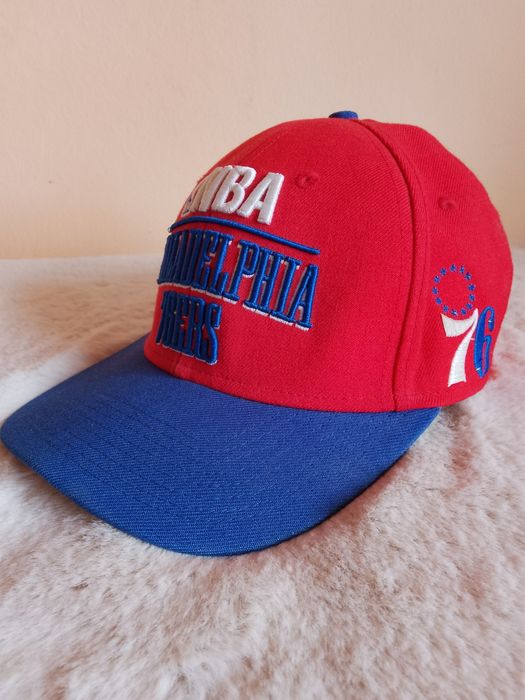 Caciula Baseball NBA Philadelphia 76 Mitchell & Ness