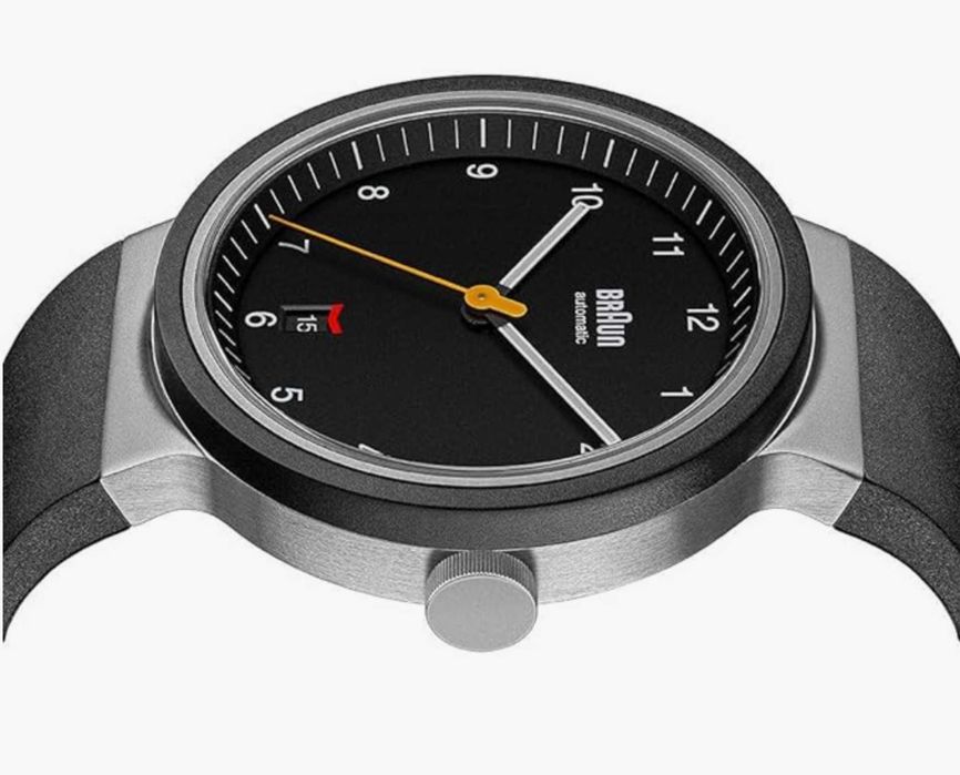 Braun механические часы с автоподзаводом диаметром 40 мм