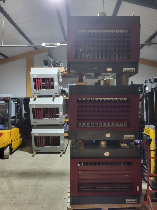 Aeroterma industrială pe gaz