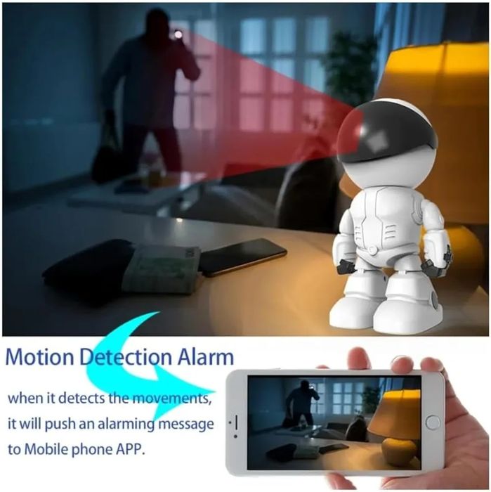 Camera Supraveghere Rotativa Robotel, Wireless, Baby Monitor, Wifi