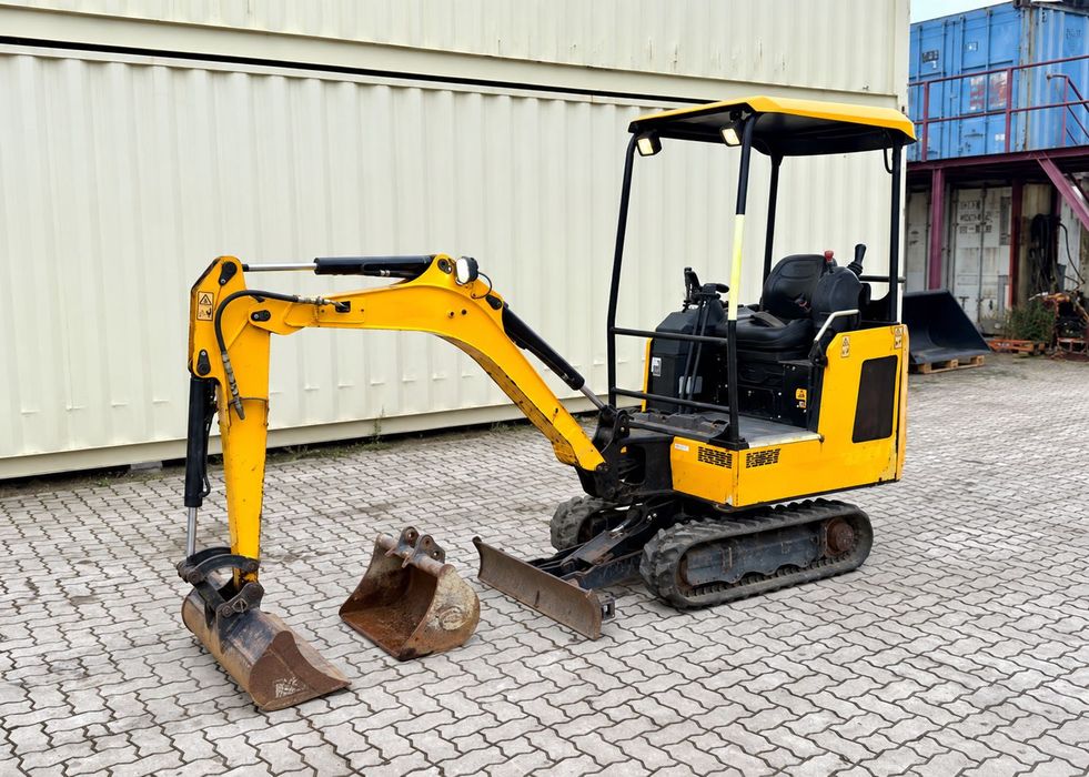 Мини багер JCB 15C-1, модел 2018 г.