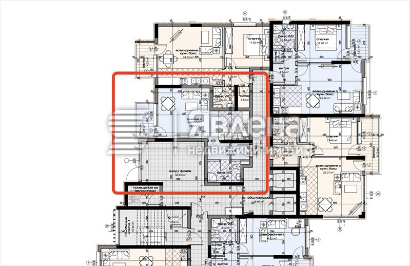 Продава се Едностаен апартамент в Варна, Младост 1 - 55 кв.м за 1453 €/кв.м - Снимка #2