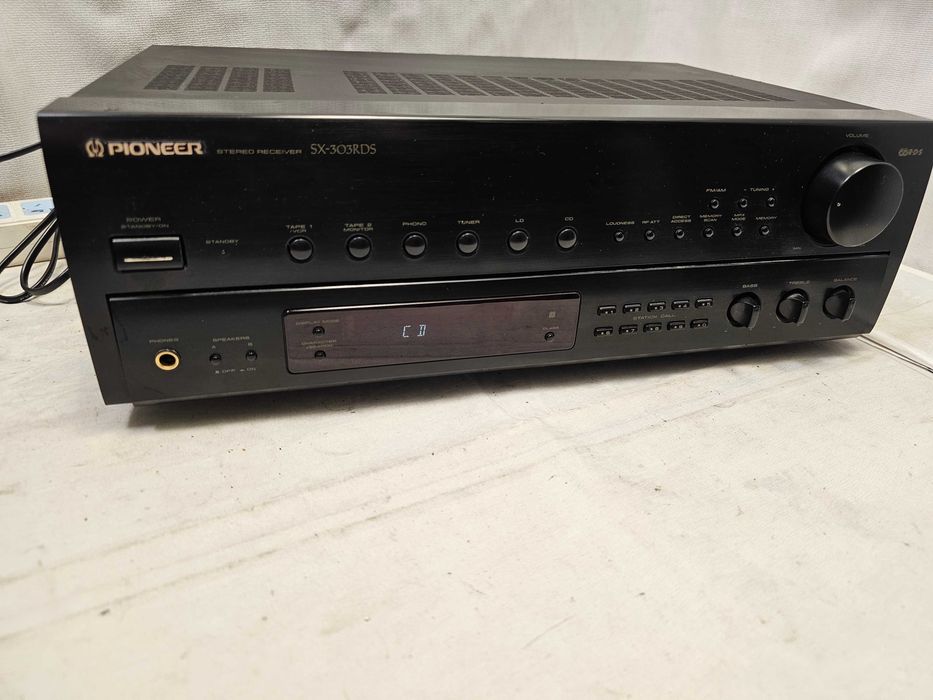 Receiver Stereo Pioneer SX-303RDS Tuner Radio RDS Phono 290W Iesire 4 Boxe
