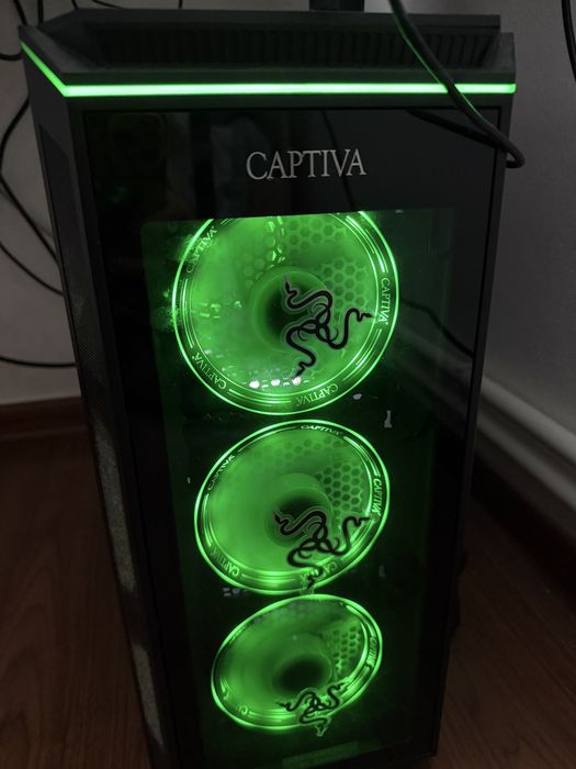 PC Gaming Captiva | Intel i7-10700KF | RTX 3060 Ti 8GB | 16GB RAM | SSD 1TB