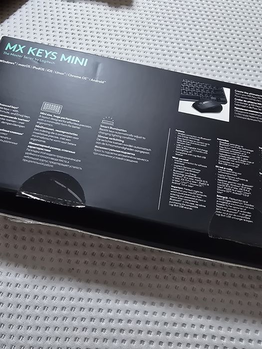 Tastatura Logitech MX Mini Gri noua
