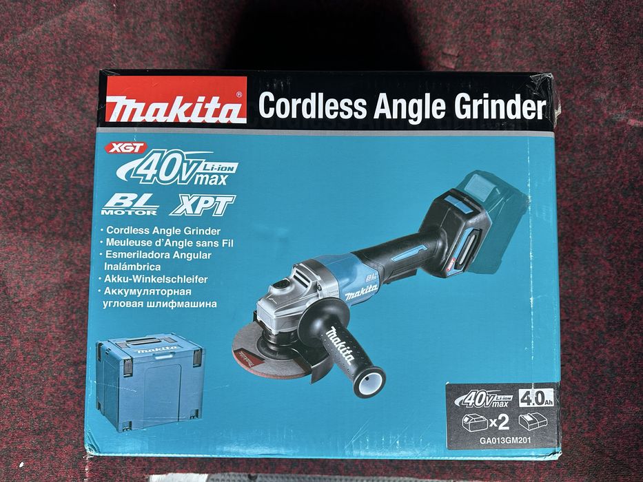 Polizor Makita unghilar Nou fara perii 40V 2x4AH