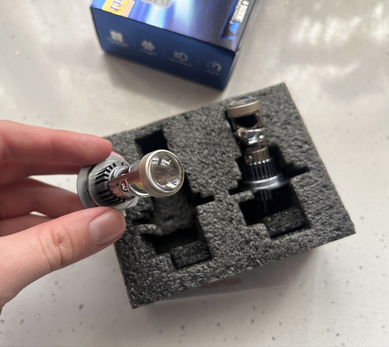 Bec LED H7 Canbus cu Lupă – Lumină Puternică, Fără Erori