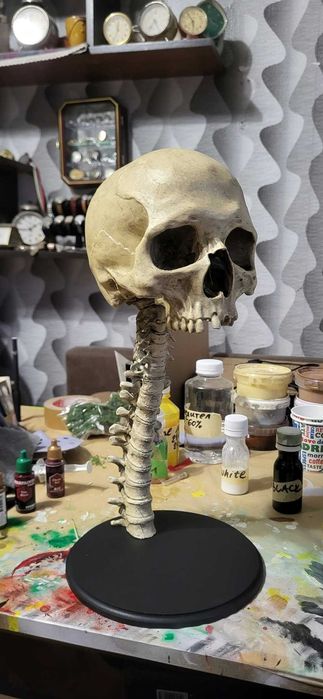 Нощна 3д лампа night lamp skeleton lamp