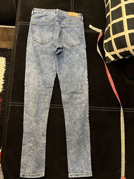 Дънки слим Zara и още три чифта прави дънки за момиче