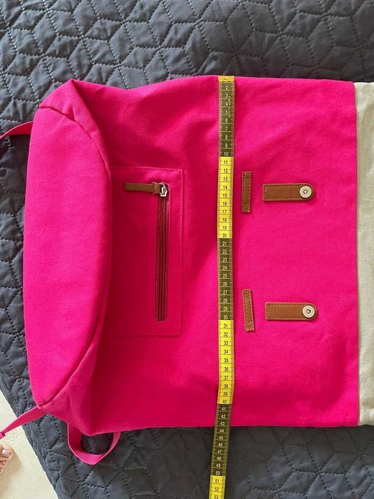 Здрава памучна раница с отделени за лаптоп – Унисекс модел