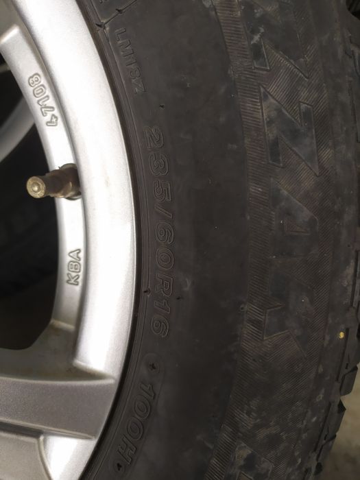 Алуминиеви джанти с гуми за Форд 16"