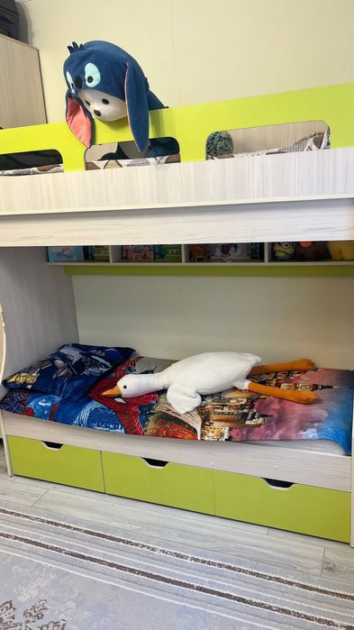 Детская кровать двух ярусная