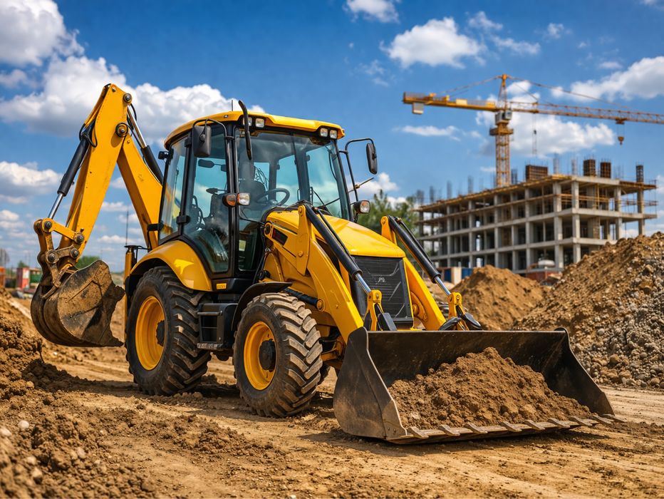 услуга эксковатор погрузчика 3в1