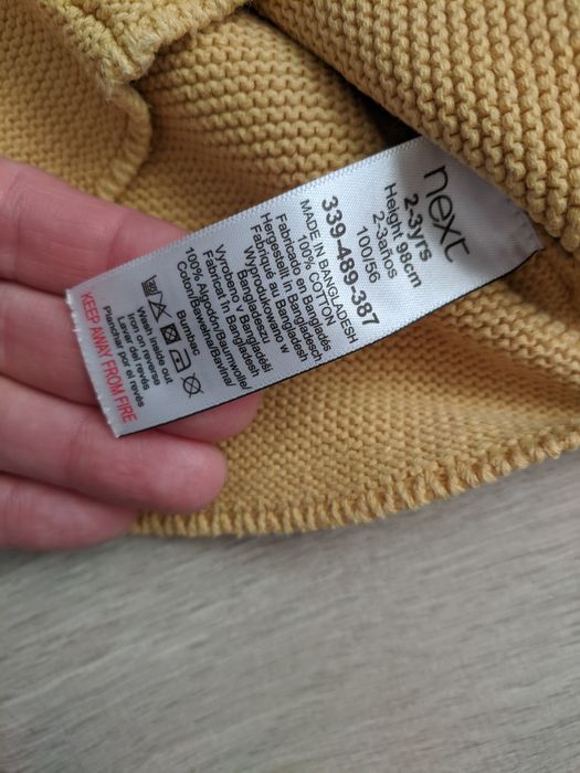 Cardigan Next, body și colanți  Zara, 2-3 ani, 92-98