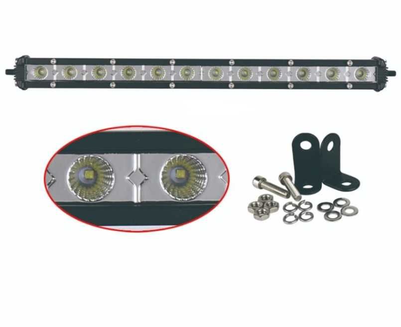 Едноредов 144W SLIM LED BAR 131см Мощен Лед бар Слим Прожектор 4x4 нов