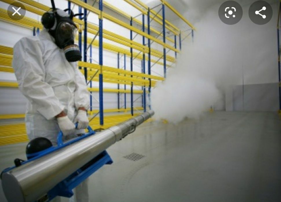 ДЕЗИНФЕКЦИЯ! Помещение от всех видов вредителей и от вирусов.