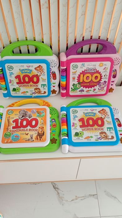 Cărți interactive leapfrog engleza franceză pentru copii sunete lumini