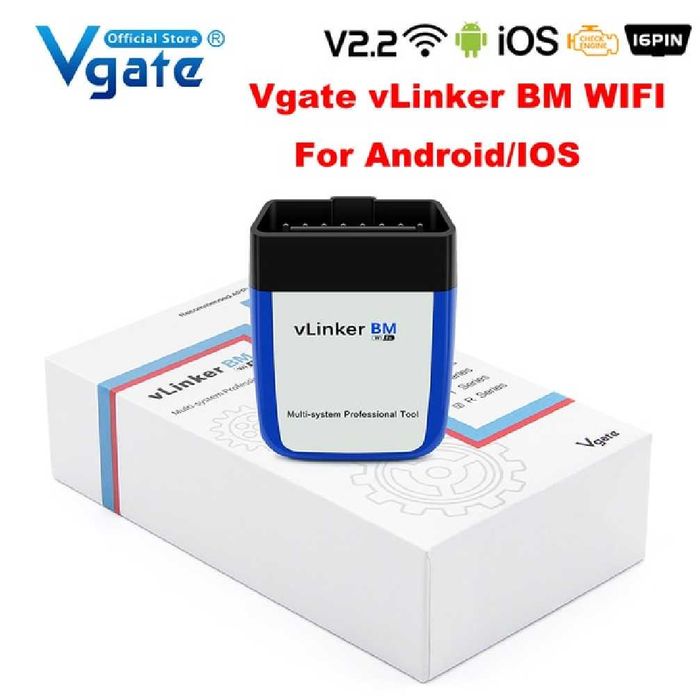 Tester obd2 BMW Vgate vLinker BM+  pentru BMW