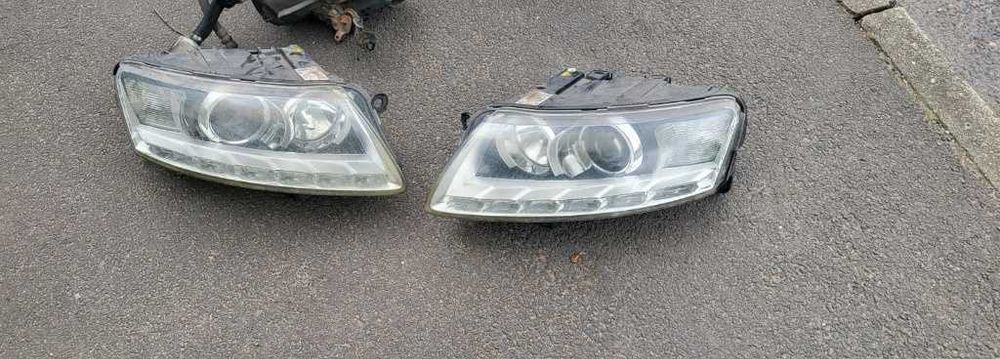 Far stanga/dreapta Audi A6 C6 facelift, an 2009 cu xenon