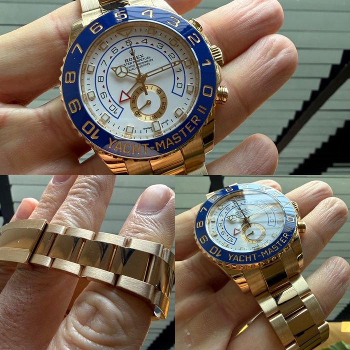 Rolex Yacht Master II 18k yellow Gold Mod Nou