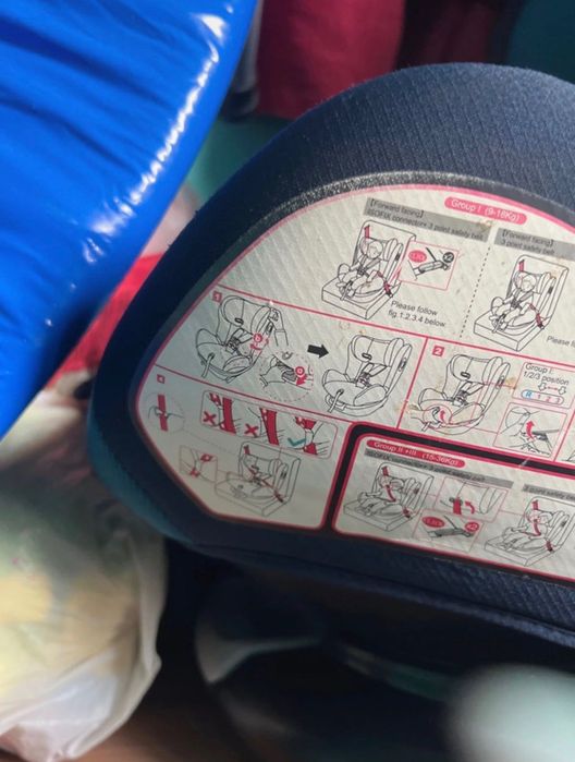 Scaun de masina cu isofix