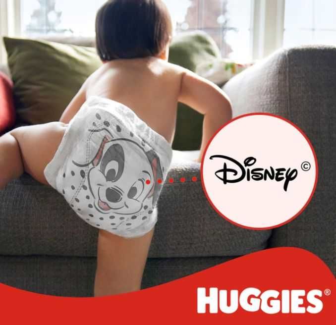 Scutece Huggies Little Movers 4, 7-18 kg, 66 buc