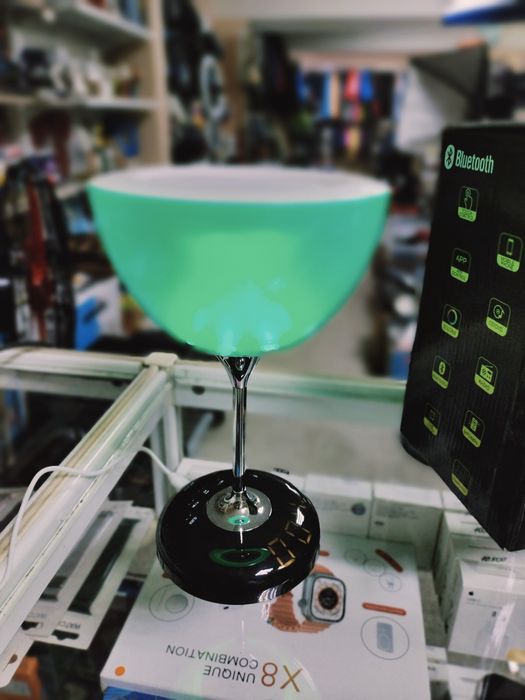 Колонки/ лампа/ часы