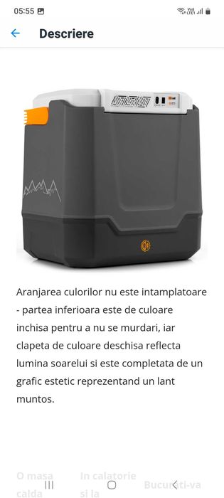 Lada frigorifica 33 litri