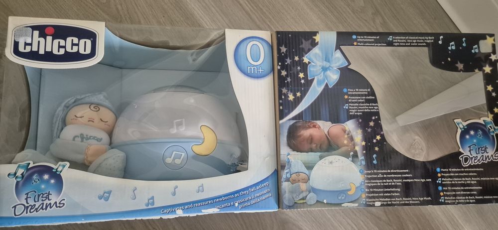 Lampa de veghe si proiector Chicco nou