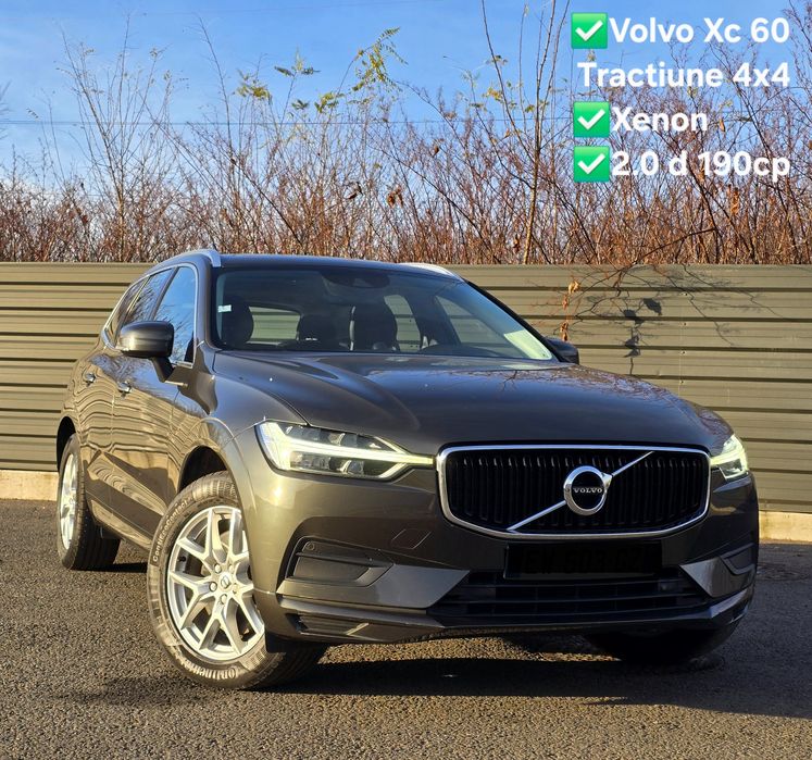 VOLVO Xc 60,Tractiune 4x4,BI-Xenon,Int.Piele Carlig Electric Manual.
