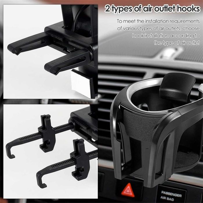 Универсална поставка за мобилен телефон и поставка за чаша 2 в 1