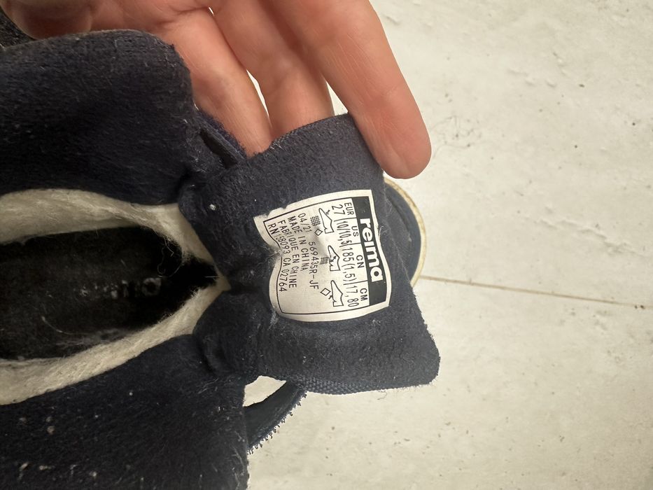 Reima ботинки зимние 27 размер