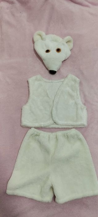 Новогодний костюм белого мишки