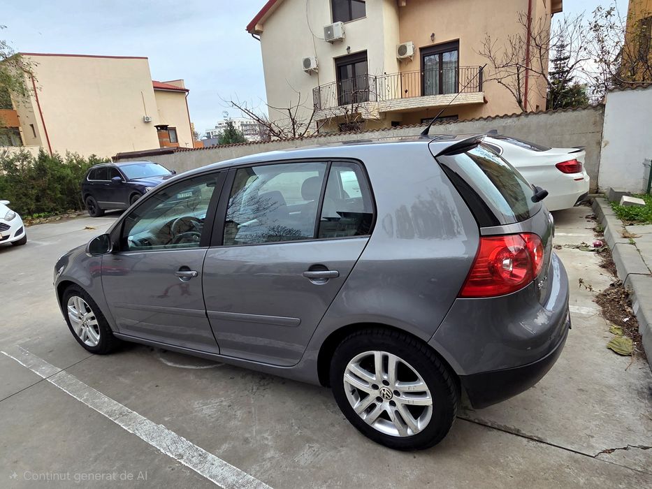Vw Golf 5 1.6 Mpi 102 Cp Benzină  An 2007