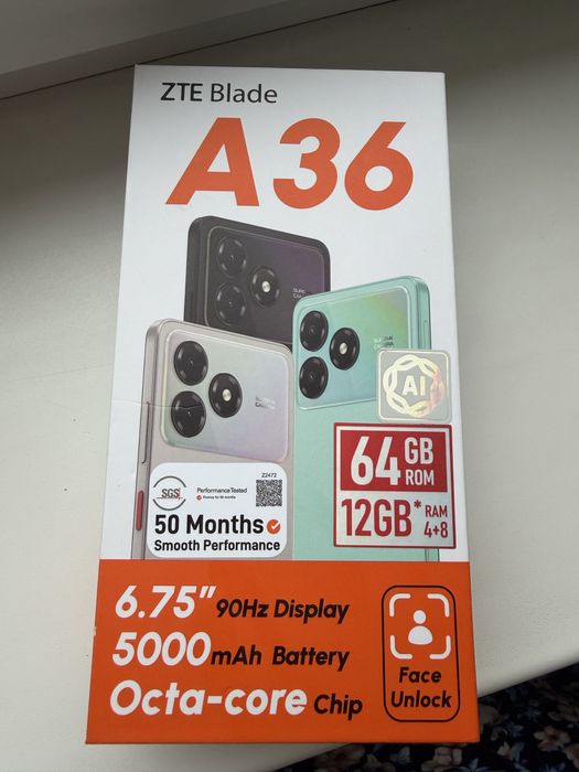 Продам телефон новый А36