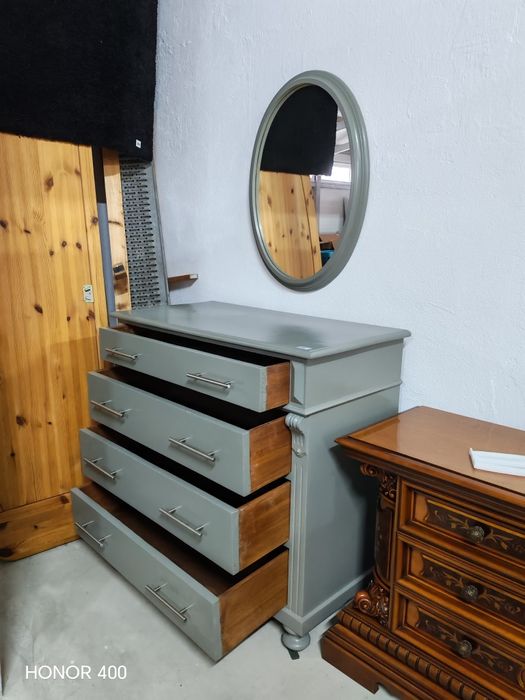 Comodă - Servanta Vintage din Lemn Masiv - Mobila Germania