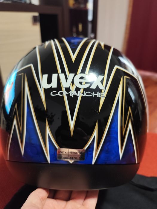 Vând cască moto Uvex Comanche, mărimea S (55–56) că noua Polycarbon