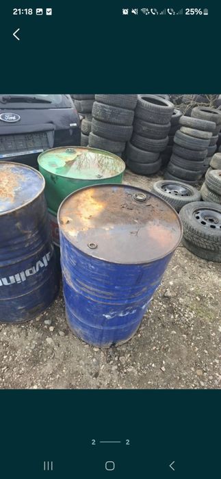 Vand 1 butoi 200 litri bune a fost ulei în el