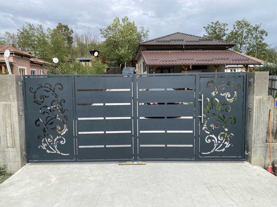 Garduri porti balcoane si balustrade din tabla debitata