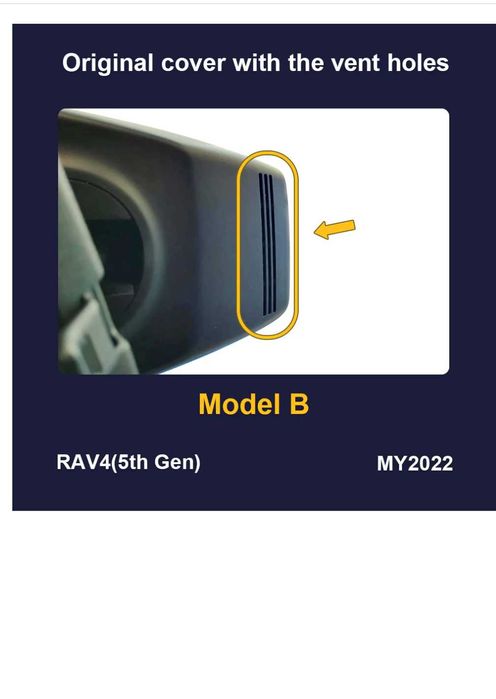 Fitcamx Dash Cam за Toyota RAV4 2025