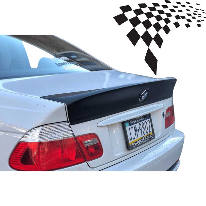 Спойлер за багажник на Bmw e46 седан, тип CSL - бмв, е46, лип