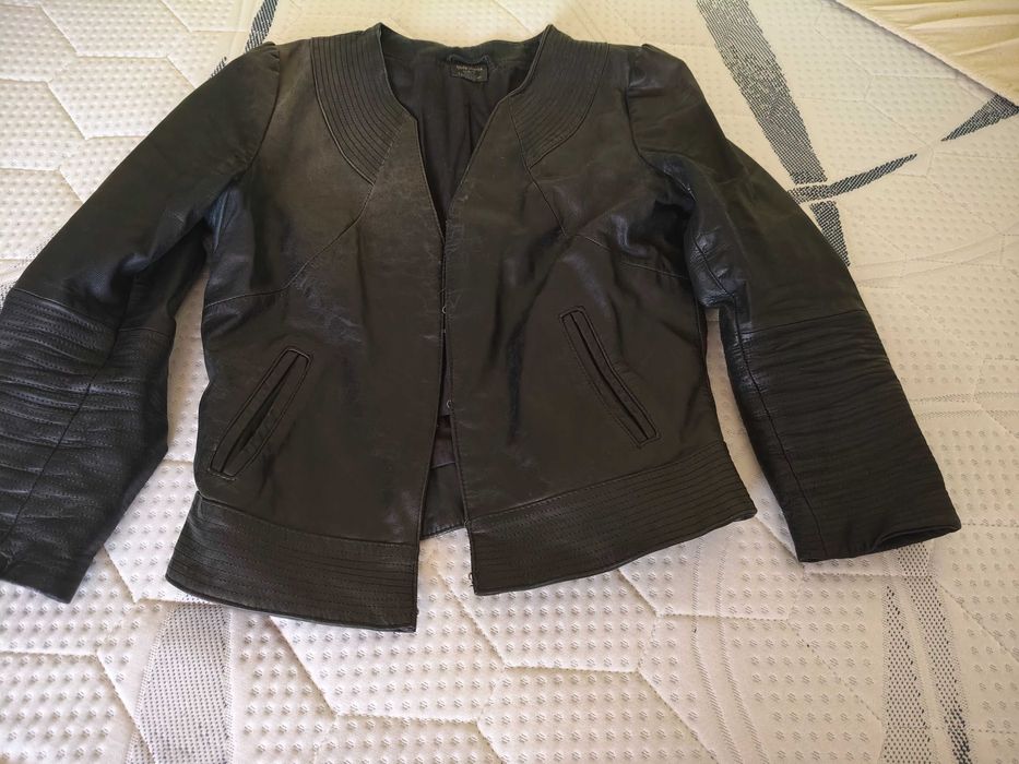 Geacă piele Topshop Kate Moss S/M